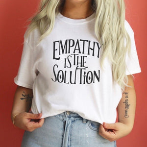 Empathy is the Solution Graphic Tshirt