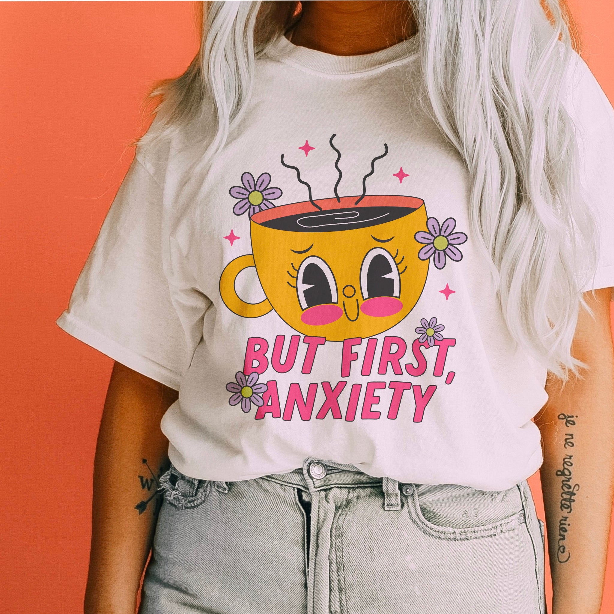 But First, Anxiety Coffee Shirt | Mental Health Shirt | Funny Gift